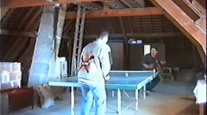 Очень смешной настольный теннис