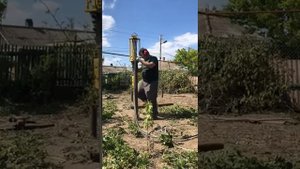 Установка металлических свай