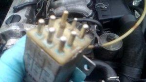 Двигатель Mercedes OM603 не заводится с первого раза или капризы Реле перегрузки mercedes w124.
