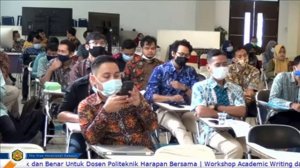 Workshop Academic Writing dan Penggunaan Bahasa Indonesia yang Baik dan Benar