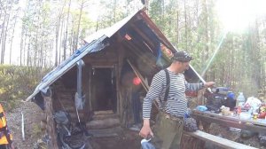 В ТАЙГУ НА 4 ДНЯ/ РЕМОНТ ИЗБЫ, БЫТ И РЫБАЛКА/ #тайгахмао #изба #втайгу