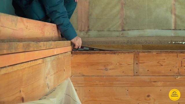 Деревянное перекрытие, как уменьшить шум? "Плавающий" пол.