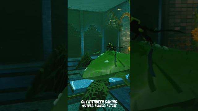 GIANT SEA TURTLE | ABZU GAME CLIP #abzu #gameclips #diving