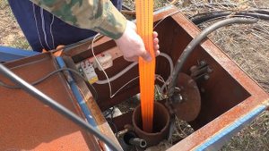 СКВАЖИНА  СДЕЛАЛ ПРОФИЛАКТИКУ ПОСЛЕ ДОЛГОГО ПРОСТОЯ.