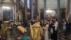 Венчание в Казанском соборе Питера