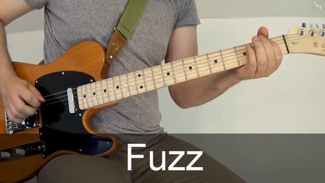 Distortion vs Overdrive vs Fuzz (Guitar Effects Demonstration) смотреть онлайн