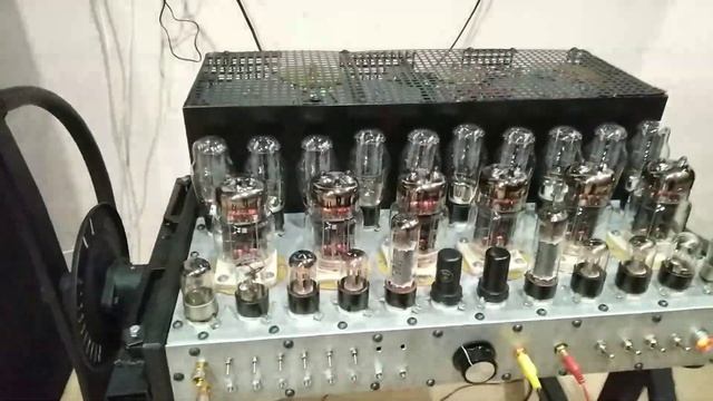 Ламповый усилитель динамики 2А12,2А9,75гдш смотреть онлайн
