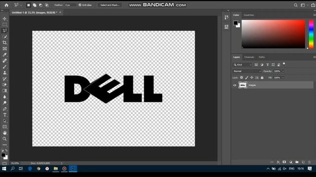 Как из логотипа DELL сделать логотип Evil Corp. на Adobe Photoshop CC
