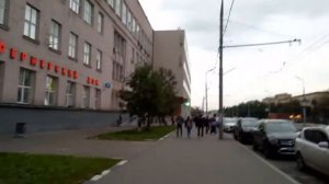 Москва 389 Шарикоподшипниковская улица, ТЦ Дубровка лето вечер