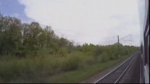 От Нижнего Новгорода до Анапы за 3 часа! Вид из окна и кабины поезда