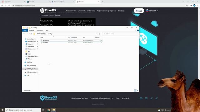 Установка и обновление RAVE OS обновление RAVEOS