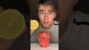 Watermelon + lemon = ? #shorts