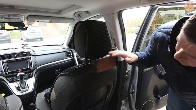 Автоаксесуары для удобства детей в автомобиле - Чудо Подголовник и Держатель для Телефона и Планшет