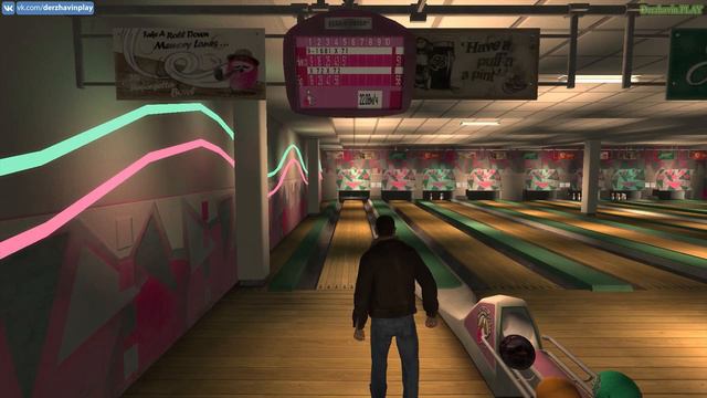 Прохождение GTA 4 на 100% - Встречаемся с Брюси: Играем в Боулинг смотреть онлайн