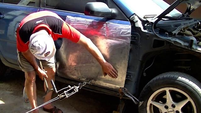 МАZDA 3 . Кузовной ремонт . Рихтовка. смотреть онлайн