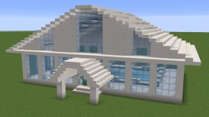 Майнкрафт - Как построить огромный дворец. Minecraft