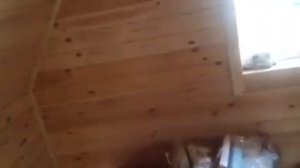 Готовый каркасный дом 6 на 6 с мансардным этажом и террасой 15м2