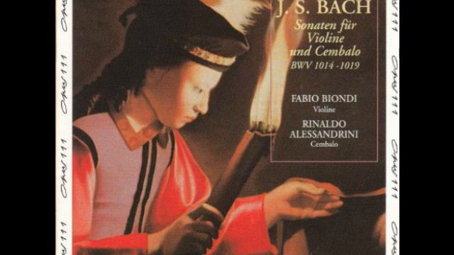 Bach "Sonata for violin and harpsichord BWV 1018" (2/4) смотреть онлайн