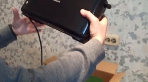 Распаковка — Тостер Philips HD2590/90