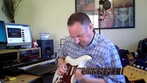 Marshall YJM100 clean Fender 1960 Custom Shop Strat
