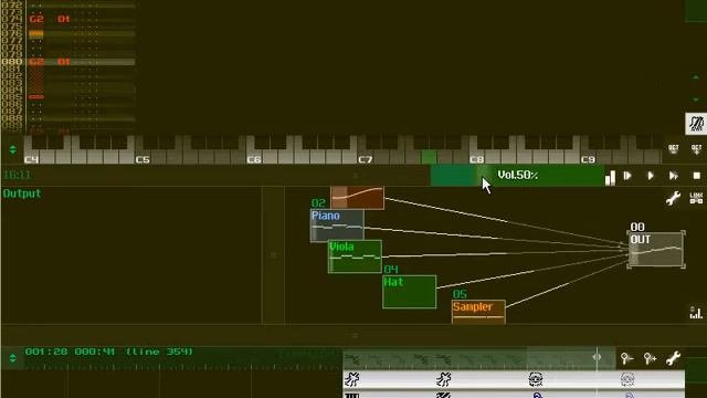 SunVox Ninja Gaiden2 Ending Theme 8bit Sound