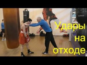 Бокс: левый прямой на отходе/Boxing: retreat and jab