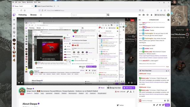 Diablo 4 Support A Creator Mount - How to gift 2 Subs on Twitch