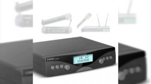 Беспроводной микрофон G MARK G320AM, 2 канала, для караоке, ручной, с автоматической регулировкой ч