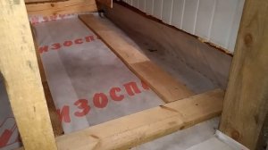 Изоспан А, В укладка или горе строитель