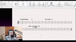 Фонарь и Сеньо | Segno Coda | Sibelius | Сибелиус