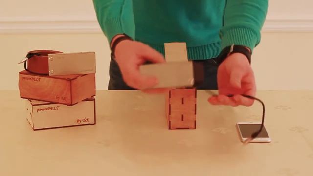powerbelt - ремень, зарядное устройство для вашего гаджета (ремень зарядка) powerbank из дерева!