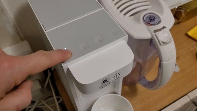 Диспенсер для воды. Xiaomi S2201. Замена чайнику. смотреть онлайн