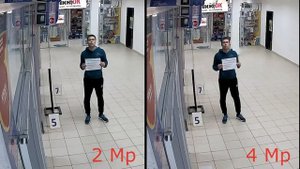 Тест ip камер  2 и 4 Мп