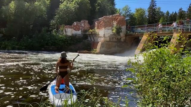 Сплав по реке Оредеж в Ленинградской области смотреть онлайн