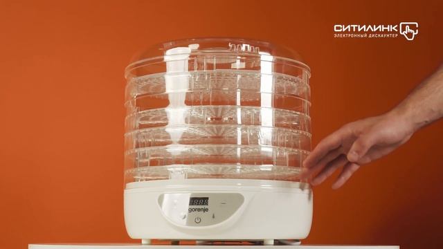 Обзор сушилки для овощей и фруктов GORENJE FDK24DW | Ситилинк смотреть онлайн