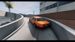 Tokyo Drift Style Parking lot Tandems *NO SPACE* BeamNG Drive