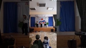 Танец на 23 февраля.  "Морячка"