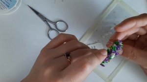 Венок для куклы из полимерной глины часть 1