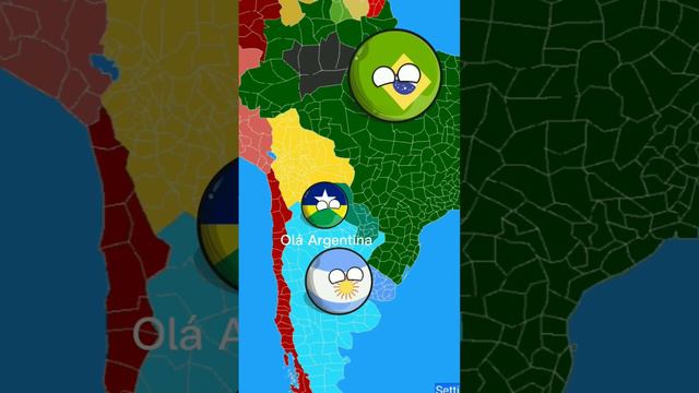 Argentina presenteia Rondônia | •countryballs•