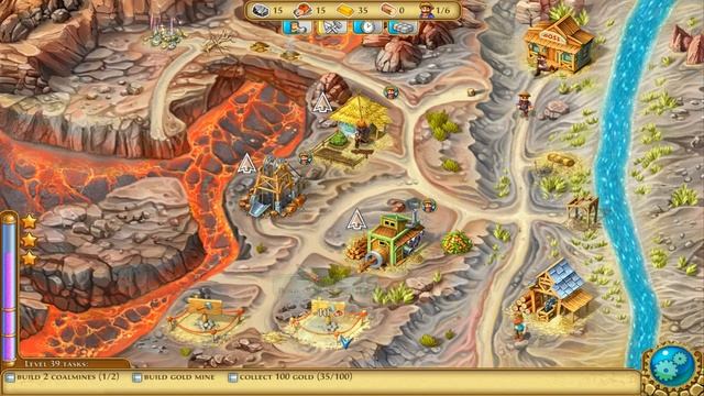 Rush for gold: California - Level 39 - Excellent / 3 stars смотреть онлайн