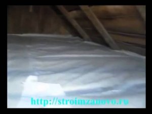 Утепление потолка в курятнике