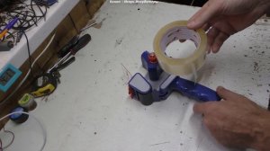 Диспенсер для скотча / Как пользоваться / Как заправить скотч