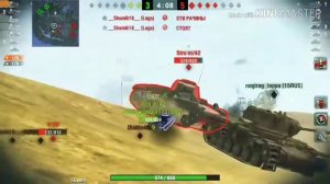 Как выиграть ворт оф танки блиц под музыкой КВ 44