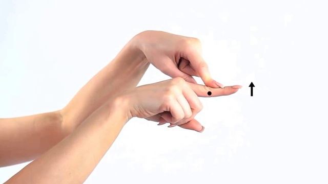 34. Изометрическое разгибание пальца в срединном суставе.