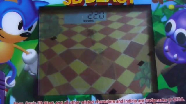 SONIC 3D BLAST electronic GAME by TIGER смотреть онлайн