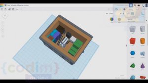 БОНУС#TINKERCAD 3D моделирование Урок 3.1 Распаковка сундука