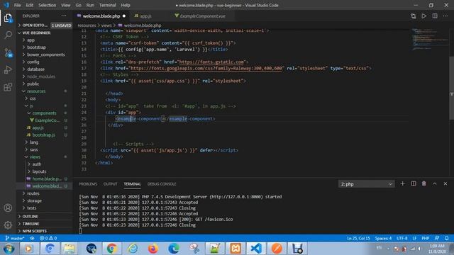 Vue js and Laravel for beginner смотреть онлайн