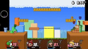 Super Smash Flash 2 Beta Free For All - Yoshi Vs Heroes #651