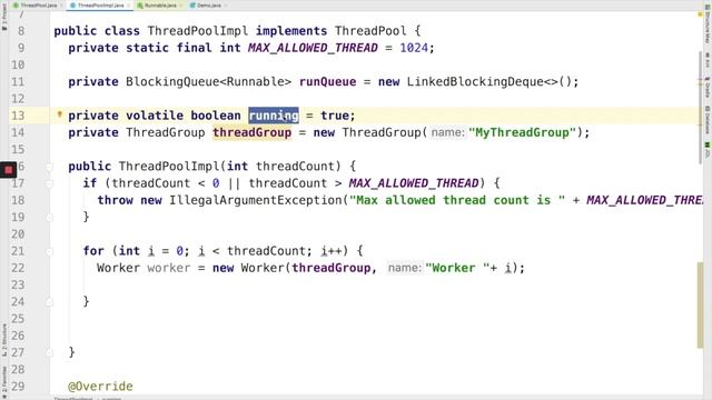 How to create a ThreadPool from scratch смотреть онлайн