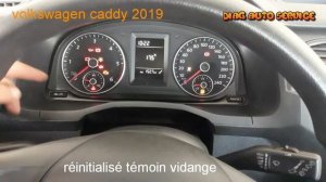 بهذه الطريقة ستتمكن من إطفاء لمبة وجوب الصيانة و بدون كومبيوتر   vw caddy reset light service